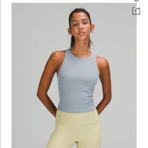 Lulu lemon Key to Balance Tank in light blue